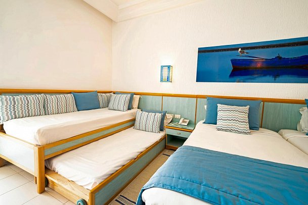 Calimera Yati Beach - Wohnbeispiel Familienzimmer (Zimmercodierung FB2)