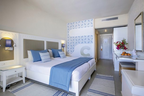Calimera Yati Beach - Wohnbeispiel Doppelzimmer (Zimmercodierungen DB1, DC1, DP1, DBM, DCM, DE1, EB1, DB2 & D1M)