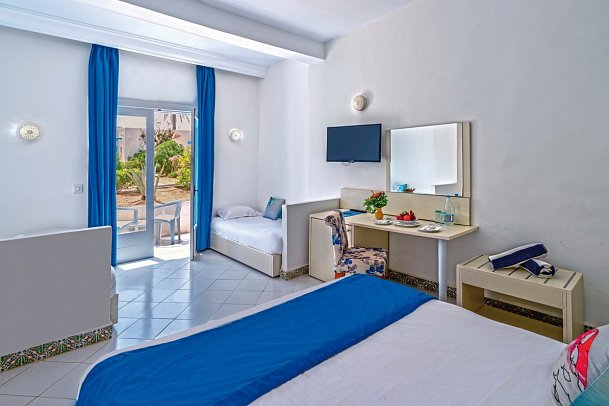 Hari Club Beach Resort - Wohnbeispiel Familie (Zimmercodierungen RB1 & FB5)