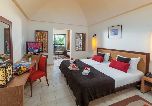 Sentido Djerba Beach - Wohnbeispiel Familienzimmer (Zimmercodierungen FBG, FBP & FBM)