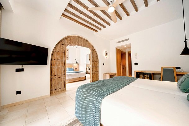 Sentido Djerba Beach - Wohnbeispiel Familienzimmer Gartenblick (Zimmercodierung FBG)