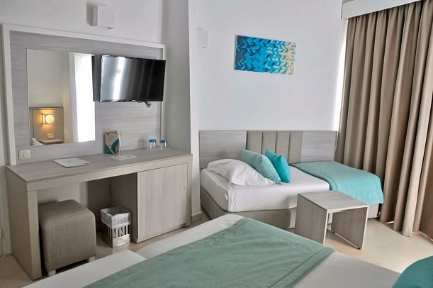 Palm Beach Club Djerba - Wohnbeispiel Doppelzimmer (Zimmercodierungen DBG, DCG, DBM, DCM & DP1)