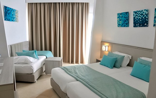 Palm Beach Club Djerba - Wohnbeispiel Doppelzimmer (Zimmercodierungen DBG, DCG, DBM, DCM & DP1)