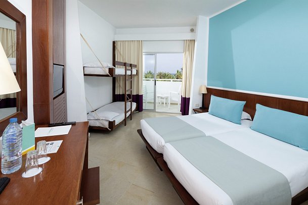 Palm Beach Club Djerba - Wohnbeispiel Familienzimmer (Zimmercodierung FB1)