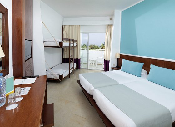 Palm Beach Club Djerba - Wohnbeispiel Familienzimmer (Zimmercodierung FB1)