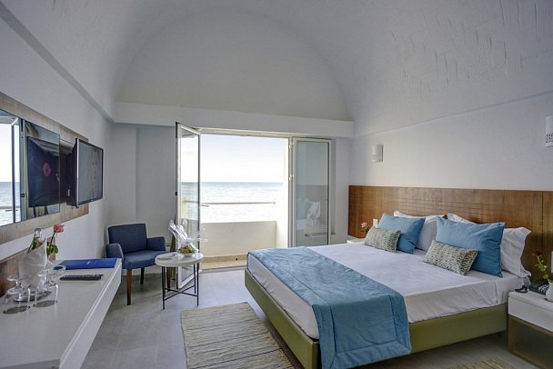 Monarque Dar Narjes - Wohnbeispiel Doppelzimmer Meerblick (Zimmercodierungen D1M & DCM)