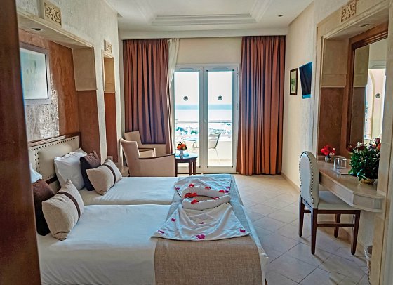 Telemaque Beach & Spa - Wohnbeispiel Doppelzimmer (Zimmercodierungen DGG, DCG, DP1, DGM & DCM)