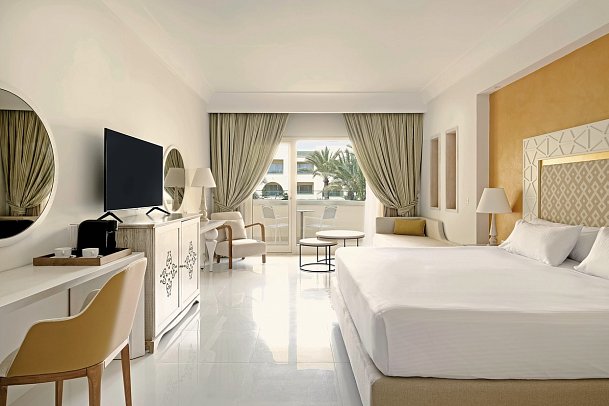 Iberostar Selection Eolia Djerba - Wohnbeispiel Doppelzimmer Gartenblick (Zimmercodierungen DBG & D1G)