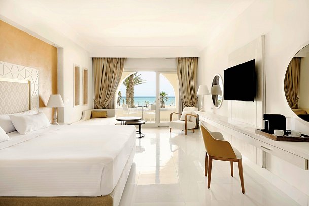 Iberostar Selection Eolia Djerba - Wohnbeispiel Doppelzimmer Meerblick (Zimmercodierungen DBM & D1M)