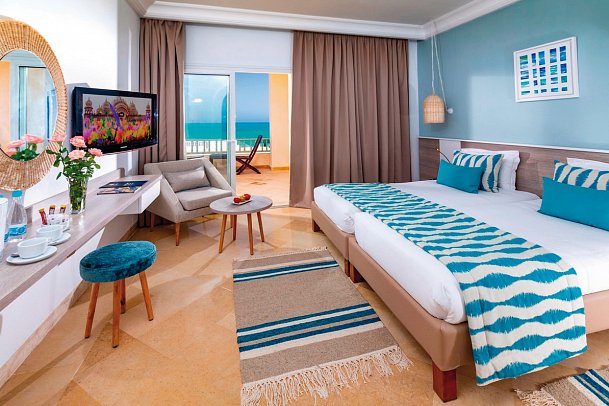Ulysse Djerba Resort & Spa - Wohnbeispiel Doppelzimmer Meerblick