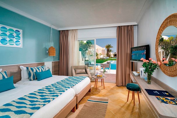 Ulysse Djerba Resort & Spa - Wohnbeispiel Doppelzimmer Swim-Up