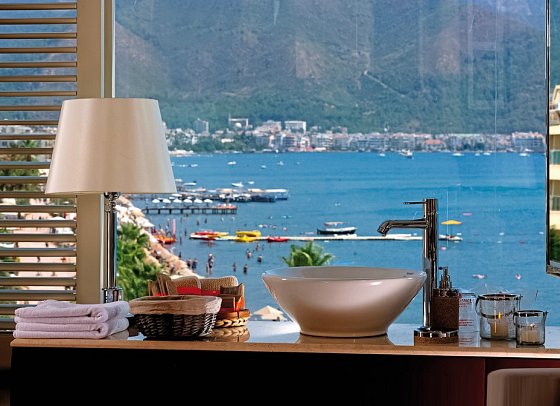 Elegance Hotels International Marmaris - Wohnbeispiel Doppelzimmer seitl. Meerblick