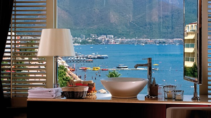 Elegance Hotels International Marmaris - Wohnbeispiel Doppelzimmer seitl. Meerblick
