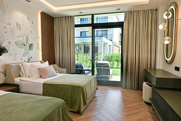 Green Nature Sarigerme - Wohnbeispiel Doppelzimmer Deluxe Standard Gartenblick (Zimmercodierungen DDG & DC5)