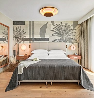 Hilton Dalaman Sarigerme Resort & Spa - Wohnbeispiel Lake House Swim Up über Treppen (Zimmercodierung DBQ)