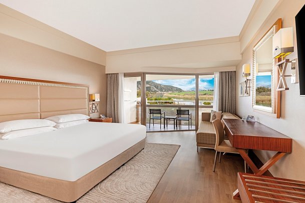 Hilton Dalaman Sarigerme Resort & Spa - Wohnbeispiel Doppelzimmer Flussblick (Zimmercodierung DB1)