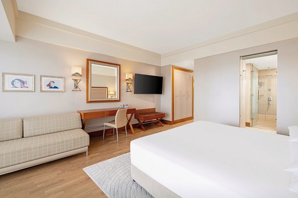 Hilton Dalaman Sarigerme Resort & Spa - Wohnbeispiel Doppelzimmer Gartenblick (Zimmercodierungen DBG & DCG)