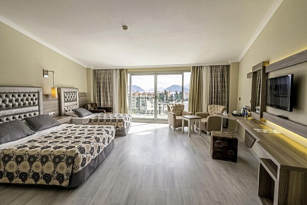 Green Nature Diamond - Wohnbeispiel Doppelzimmer seitl. Meerblick (Zimmercodierungen D1N & DCN)