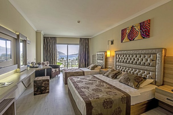 Green Nature Diamond - Wohnbeispiel Doppelzimmer Meerblick (Zimmercodierung D1M)