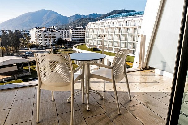 Green Nature Diamond - Beispiel Balkon Familienzimmer (Zimmercodierung FB1)