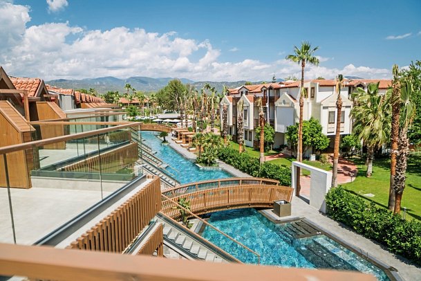 Club Tuana - Wohnbeispiel Doppelzimmer Lagoon Roof Poolblick (Zimmercodierungen DB3 & FB3)