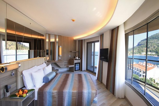 Turunc Premium - Wohnbeispiel Doppelzimmer Panorama Meerblick