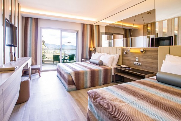 Turunc Premium - Wohnbeispiel Doppelzimmer seitl. Meerblick