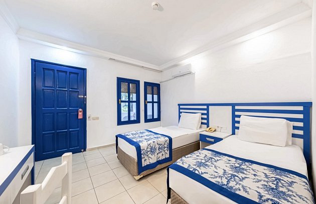 Ölüdeniz Beach Resort by Z Hotels - Wohnbeispiel Doppelzimmer Economy (Zimmercodierungen DE1 & DC1)