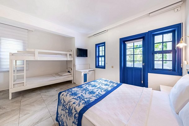 Ölüdeniz Beach Resort by Z Hotels - Wohnbeispiel Doppelzimmer Etagenbett (Zimmercodierung UG1)