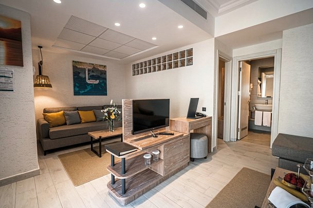 Labranda Mares Marmaris - Wohnbeispiel Familienzimmer Superior Gartenblick (Zimmercodierung FS1)