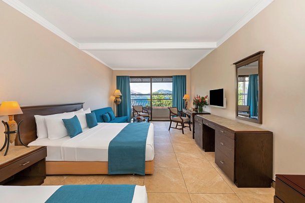 Labranda Mares Marmaris - Wohnbeispiel Doppelzimmer Meerblick (Zimmercodierungen DBM & DCM)
