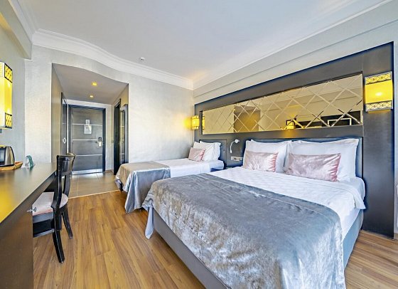 Prime Beach Hotel - Wonbeispiel Doppelzimmer Standard Landblick (Zimmercodierungen DGL, DCL, DGM & DCM)