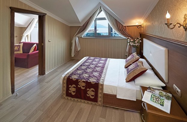 Emre Beach & Emre Hotel - Wohnbeispiel Suite Meerblick Emre Hotel (Zimmercodierungen W1M & W1L)