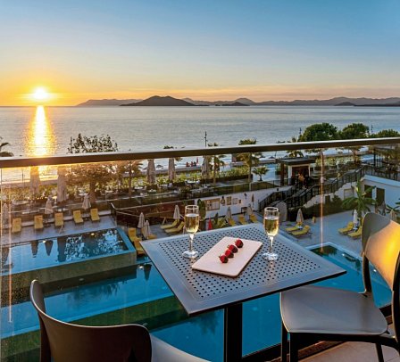 Sundia Exclusive By Liberty Fethiye - Wohnbeispiel Doppelzimmer Deluxe Meerblick (Zimmercodierung DDM)