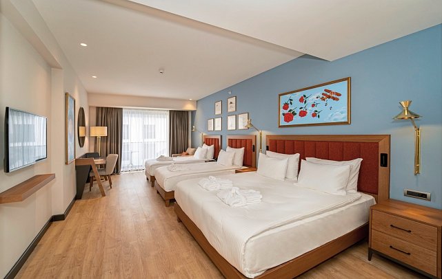 Sundia Exclusive By Liberty Fethiye - Wohnbeispiel Doppelzimmer Deluxe Large (Zimmercodierung DB2)