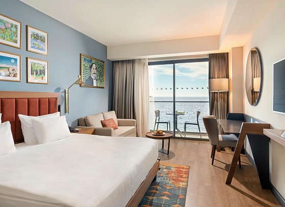 Sundia Exclusive By Liberty Fethiye - Wohnbeispiel Doppelzimmer Deluxe Meerblick (Zimmercodierung DDM)