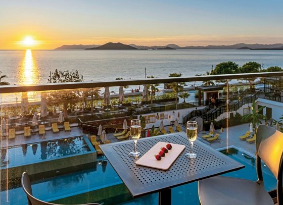 Sundia Exclusive By Liberty Fethiye - Wohnbeispiel Doppelzimmer Deluxe Meerblick (Zimmercodierung DDM)