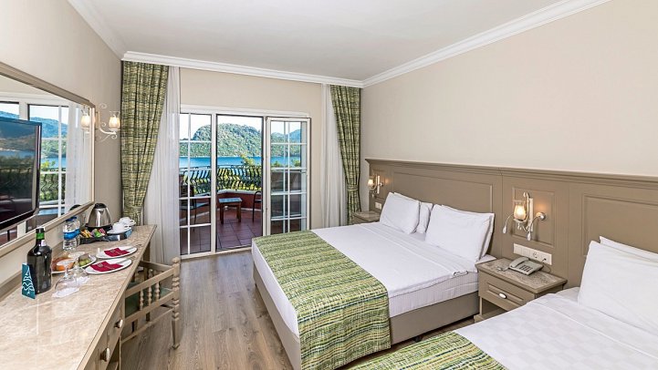 Grand Yazici Club Marmaris Palace - Wohnbeispiel Doppelzimmer Meerblick