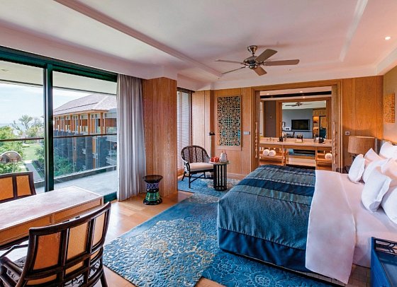 Hotel Indigo Seminyak Bali Beach - Wohnbeispiel Suite Garden View (Zimmercodierung WB1)