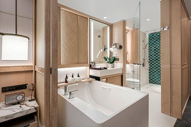 Bali Mandira Beach Resort & Spa - Beispiel Bad Mandira Signature (Zimmercodierungen UB3 & UL3)