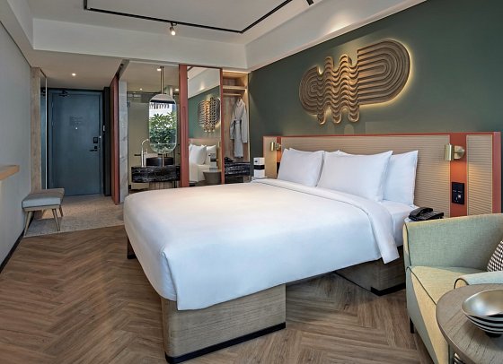 Tribe Bali Kuta Beach - Wohnbeispiel Tribe Comfort Balcony (Zimmercodierung UF1)