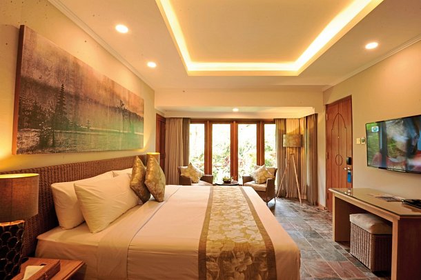Puri Raja Hotel Legian Bali - Wohnbeispiel Premier (Zimmercodierung UM1)