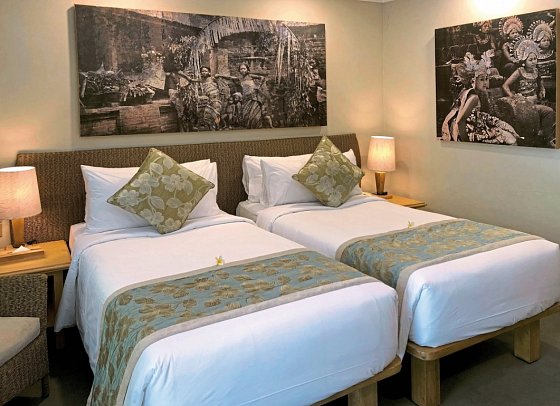 Puri Raja Hotel Legian Bali - Wohnbeispiel Classic (Zimmercodierung UB1)