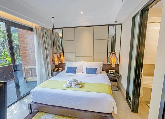 Jambuluwuk Oceano Seminyak - Wohnbeispiel Deluxe Premier Pool Access (Zimmercodierung UDQ)
