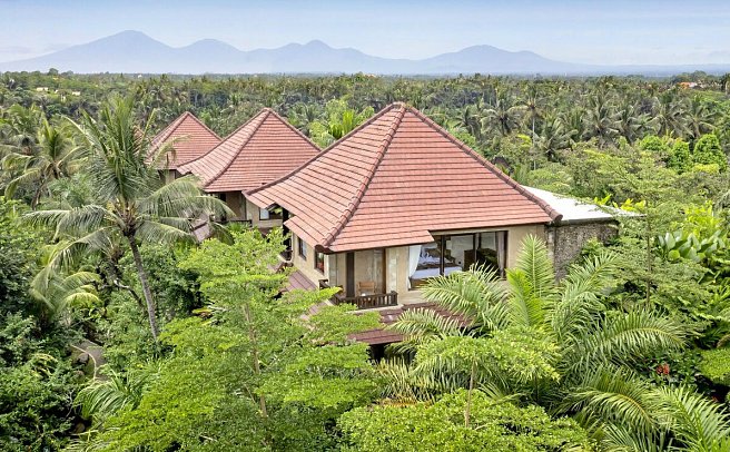 Sakti Garden Resort & Spa - Beispiel Außenansicht Deluxe Garden (Zimmercodierung UD1)