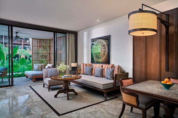 Andaz Bali - Wohnbeispiel Andaz Suite (Zimmercodierung WB1)