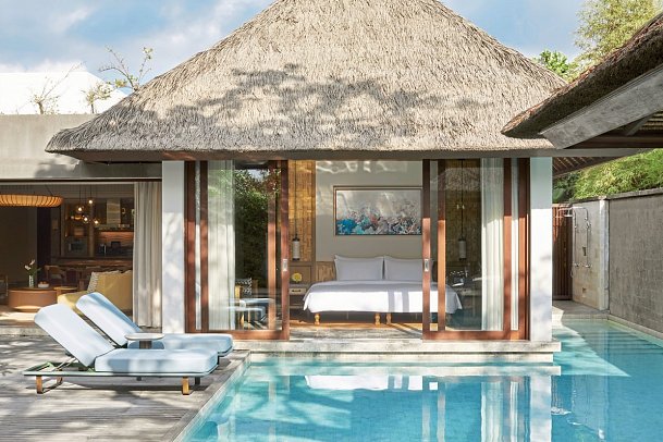 Andaz Bali - Wohnbeispiel Beach Villa (Zimmercodierung VBC)