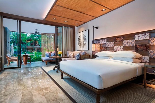 Andaz Bali - Wohnbeispiel King/Twin Bed (Zimmercodierungen UU1 & UB1)