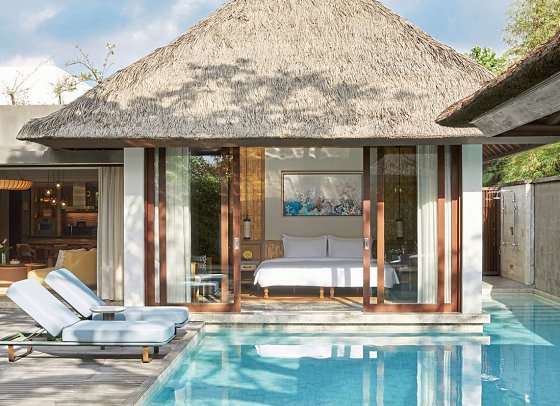 Andaz Bali - Wohnbeispiel Beach Villa (Zimmercodierung VBC)