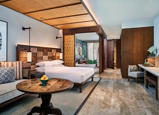 Andaz Bali - Wohnbeispiel King/Twin Bed (Zimmercodierungen UU1 & UB1)